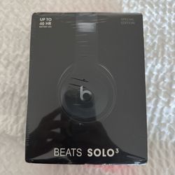 “Beats” Solo 3 Headphones In Black