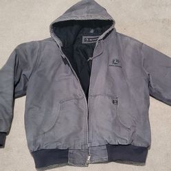 Dri - Duck John Deere Hoddie Jacket Size XL
