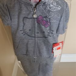 New Hello Kitty Outfit Size 4 T
