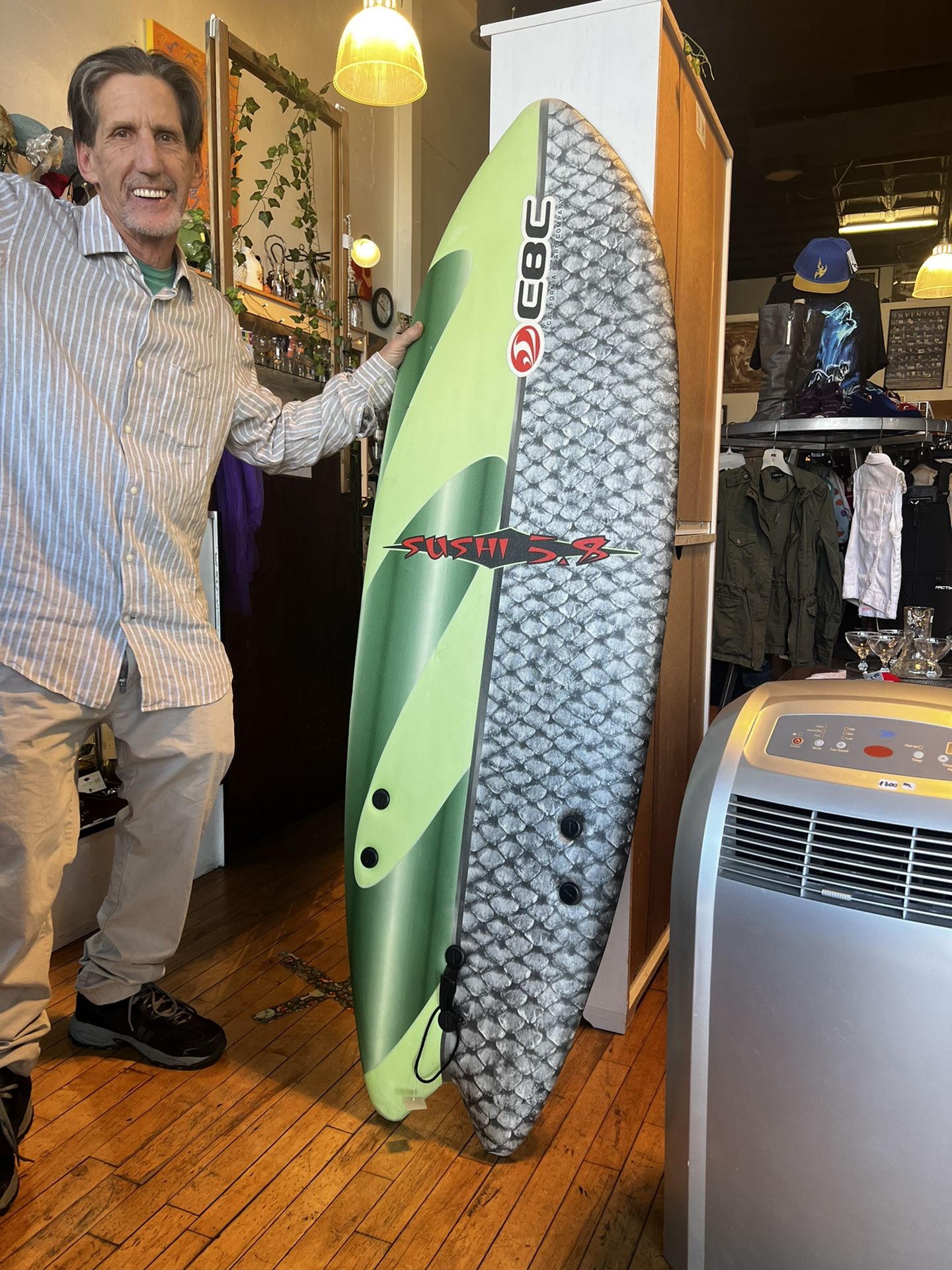 California Board Company 5'8 Sushi Soft Surfboard 