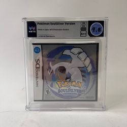 New Pokemon SoulSilver Version (Nintendo DS, 2010) Wata 9.8 Complete