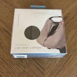 Little Unicorn Cotton Muslin Car Seat Canopy