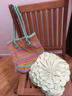 Spring bag and cushion