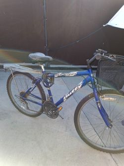 Huffy bicycle.