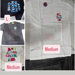 Shirts available new with tags