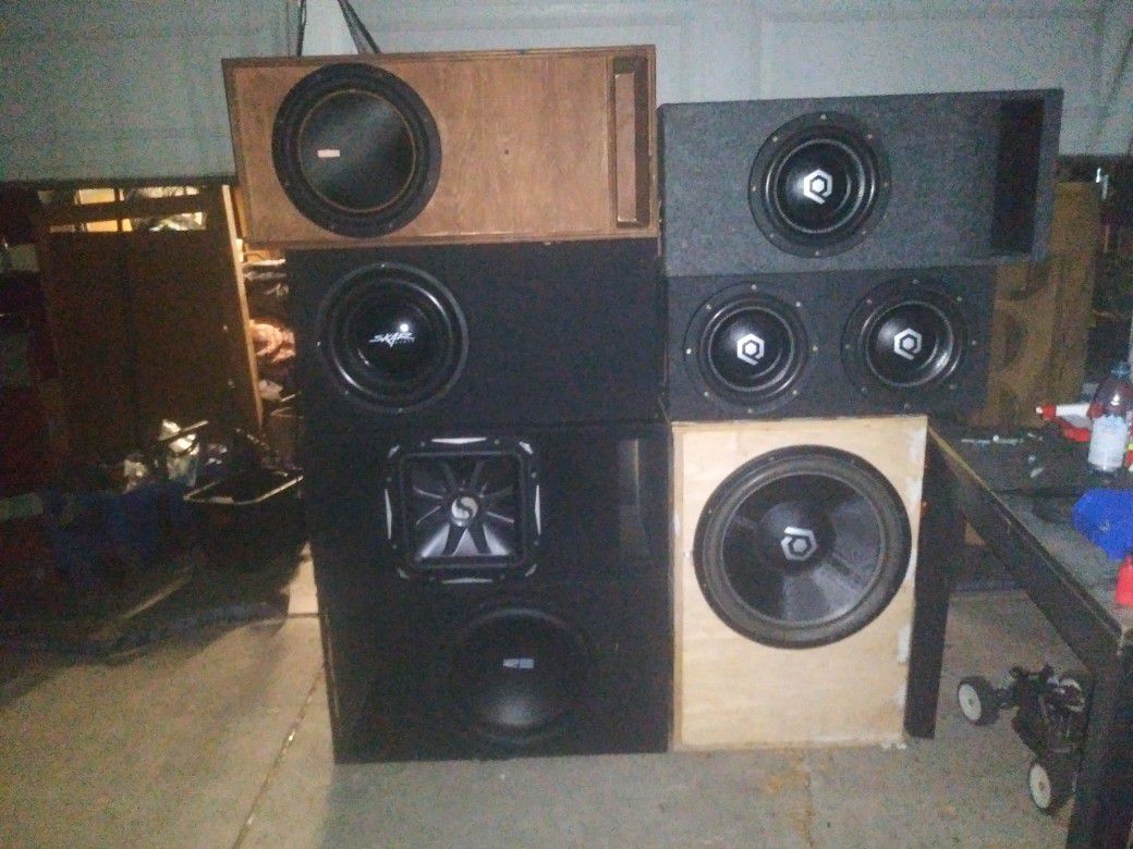 SUBWOOFERS!!!!!