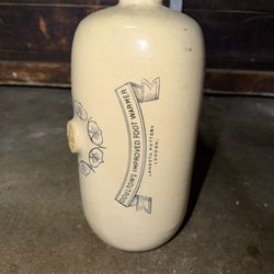 Doulton Lambeth Doulton's Improved foot warmer Saltglaze stoneware c.1890 Antique