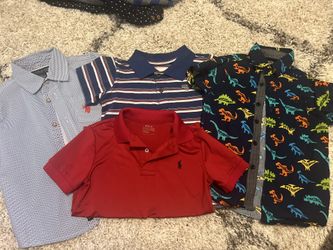 Boys Polos + Sweaters 4T