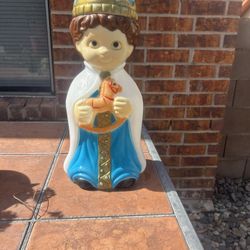 Vintage Wise Men/king Blow mold