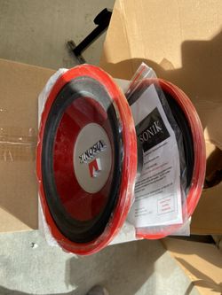 1000W Visionik subwoofers