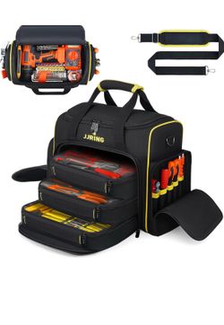 Tool Bag With 3 Removable Cases