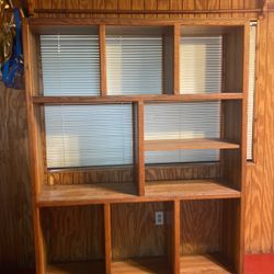 Vintage Wooden Entertainment Center
