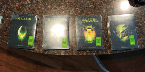 Alien directors cut 4 movie set , New in original plastic.