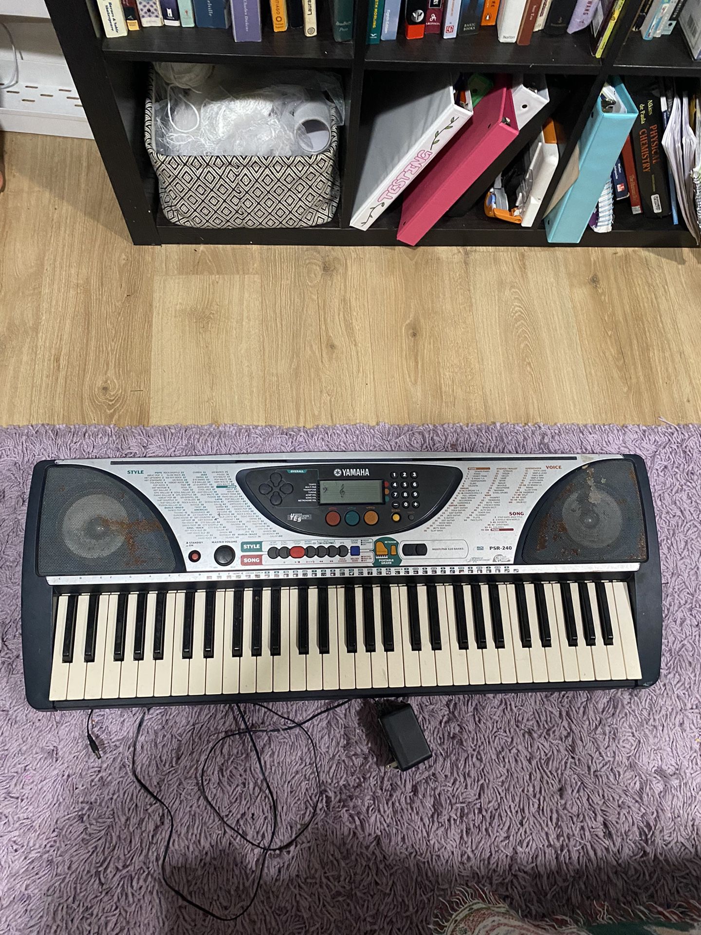 Yamaha Keyboard For Parts- Cord Included, No Battery- Price Negotiable