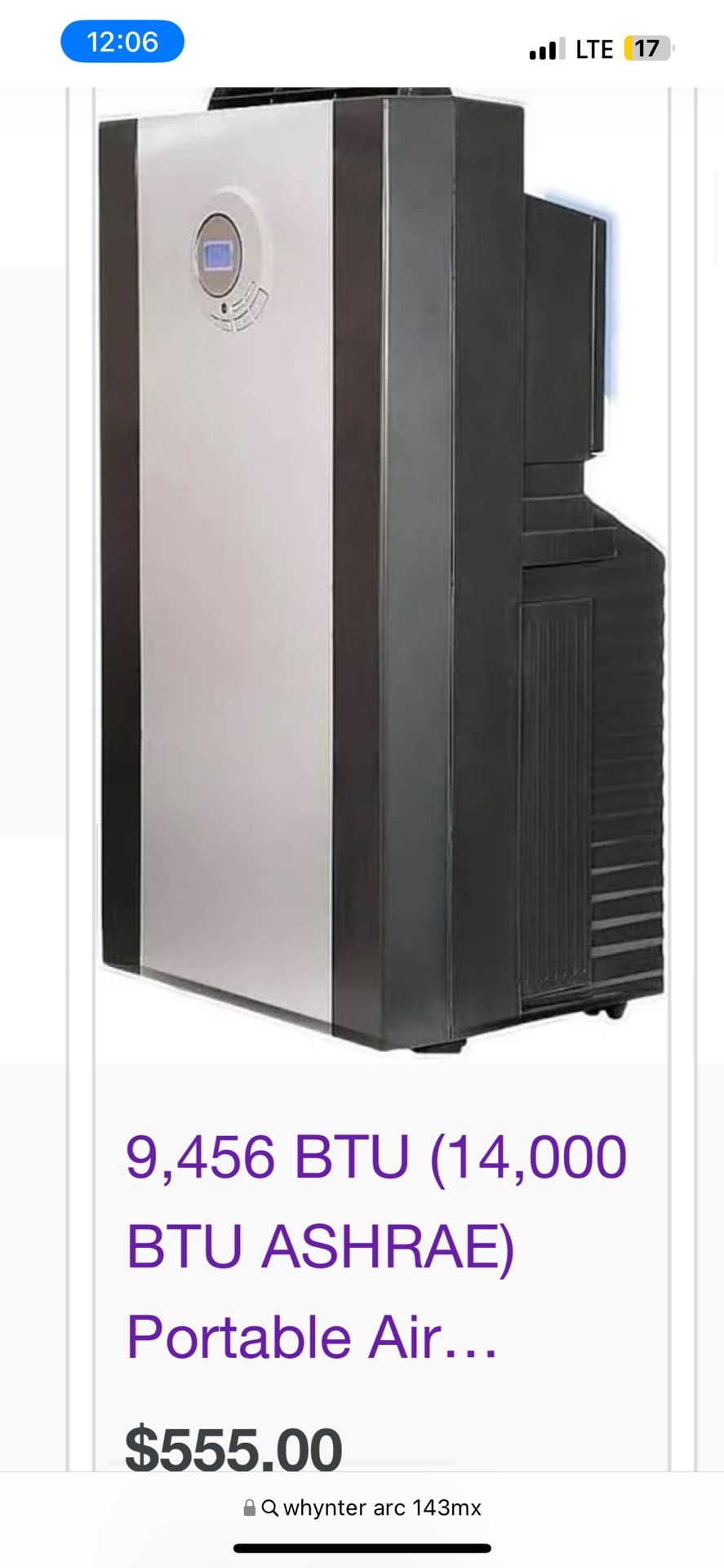 Whynter ARC 143mx