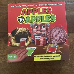 Apples to apples game 