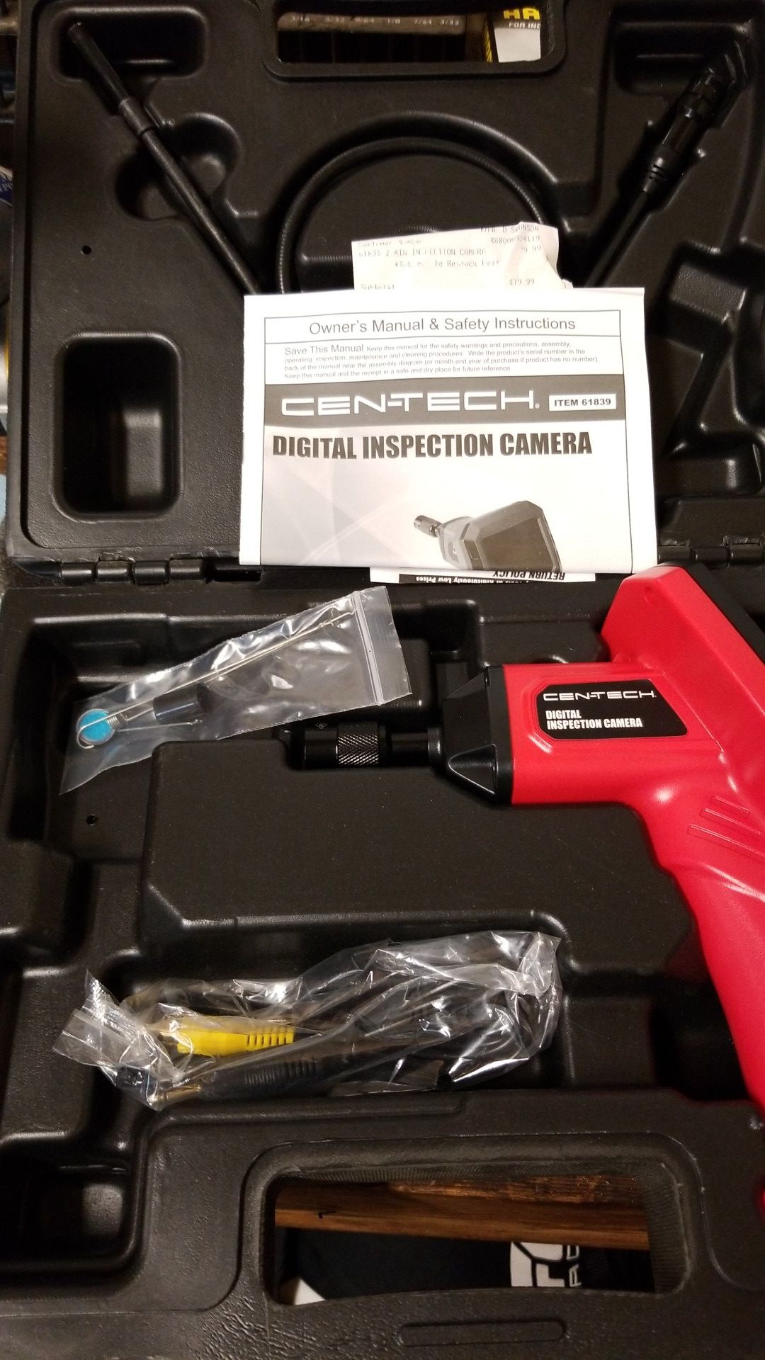 Cen-tech digital inspection camera
