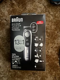 Braun rechargeable wireless trimmer