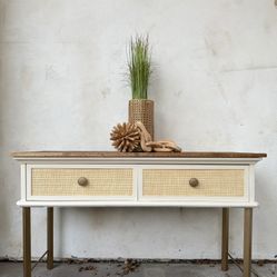 Boho Inspired Sofa/Console Table