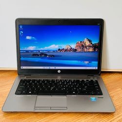 HP ELITEBOOK 840 G1 14” CORE i5 8GB 128GB SSD WINDOWS 10 Fully Functional!!!
