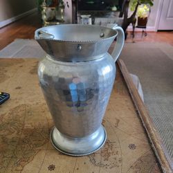 10x8 Hammered Aluminum Water Pitcher 