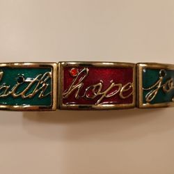 Macy's Holiday Lane Xmas Bracelet