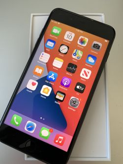 Iphone 8 plus 64GB ANY CARRIER jet black
