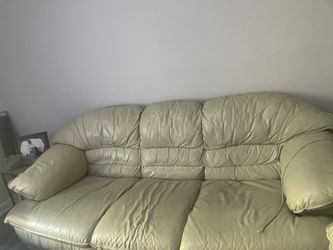 Leather Living Room Furniture Set
