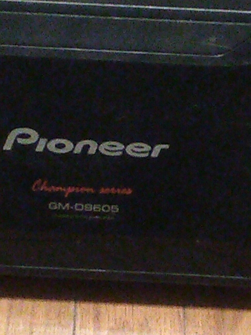 Pioneer champion series amp