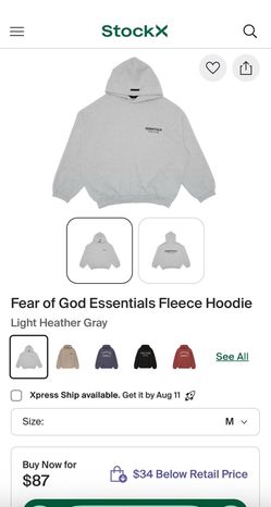 Essential hoodies