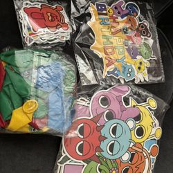 Dandy’s World Birthday Decor 