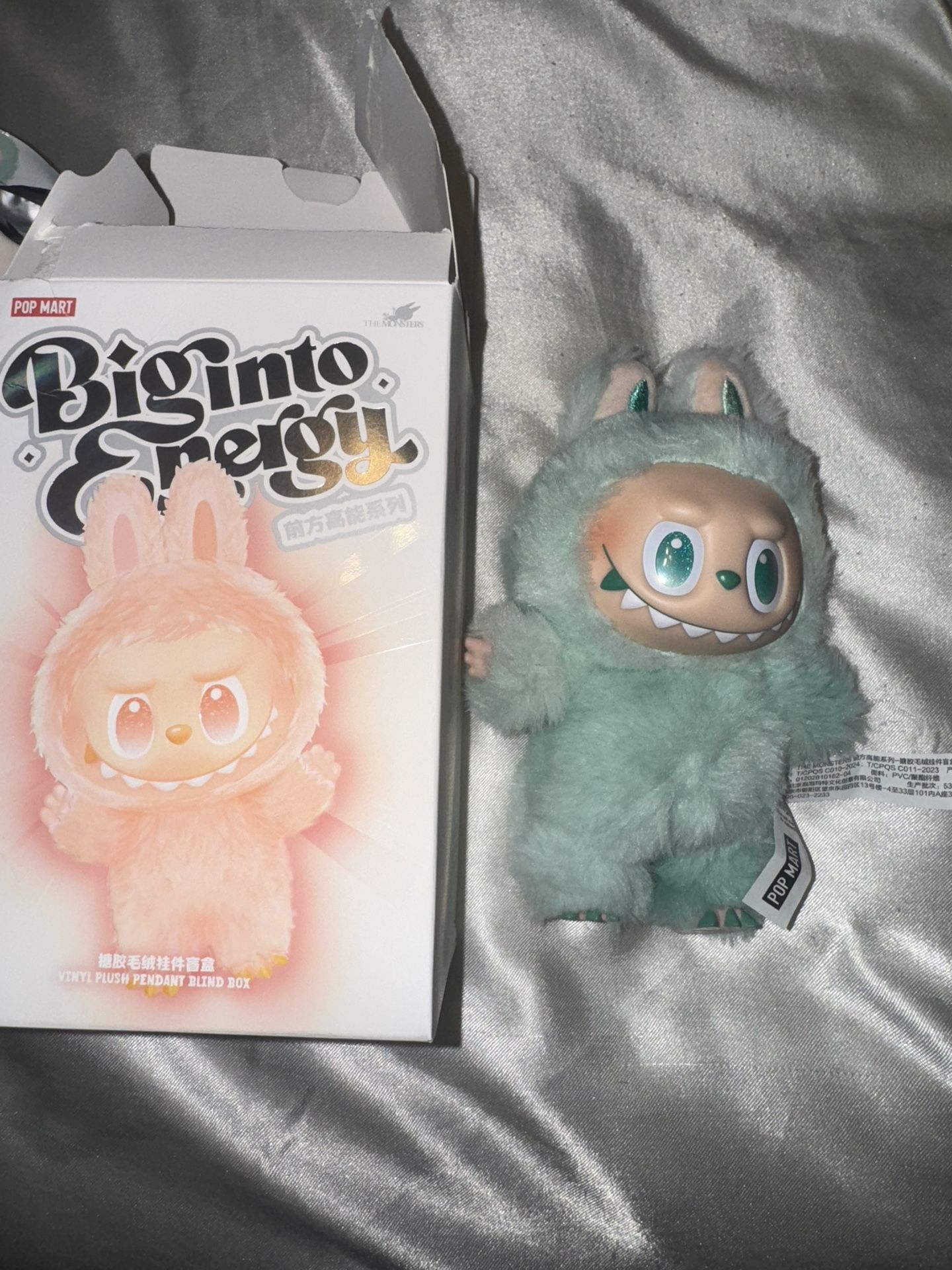 Authentic Big Into energy Labubu Serenity