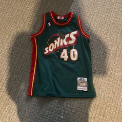 Seattle Super sonics jersey 