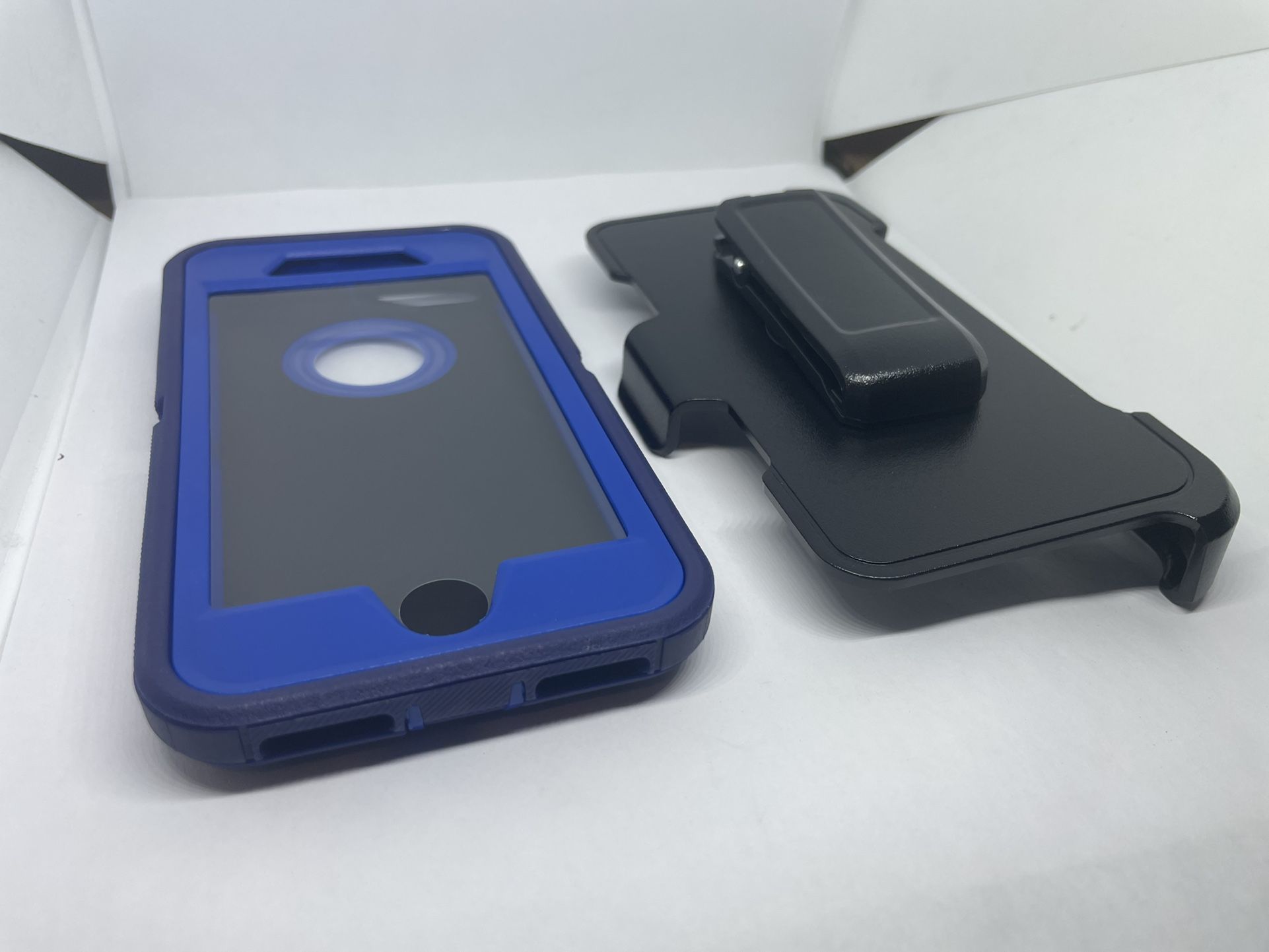 For iPhone 6/6s , iPhone 7/8 Blue Belt clip Case Holster Defender Funda