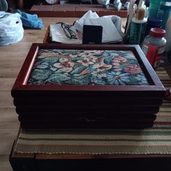 Vintage Jewelry Box Multi Function