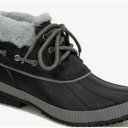 JSport by Jambu Women's, Mary Rain Boot (7, Black)