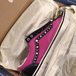 Vans Fuschia Penalized Size 10.5 Brand New 