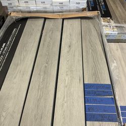 ‼️1st Quality Luxury Vinyl‼️ 😯  $1.39 per sqft😯 📍27 sqft/box📍 THICKNESS: 5 mm (with 1mm high density IXPE pad)  PROTECTION: Ultimate Shield Scratc