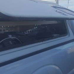 Security Work Shell With Ladder Rack For A F-250