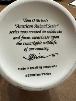 American Animal Stein By Tom O’Brien