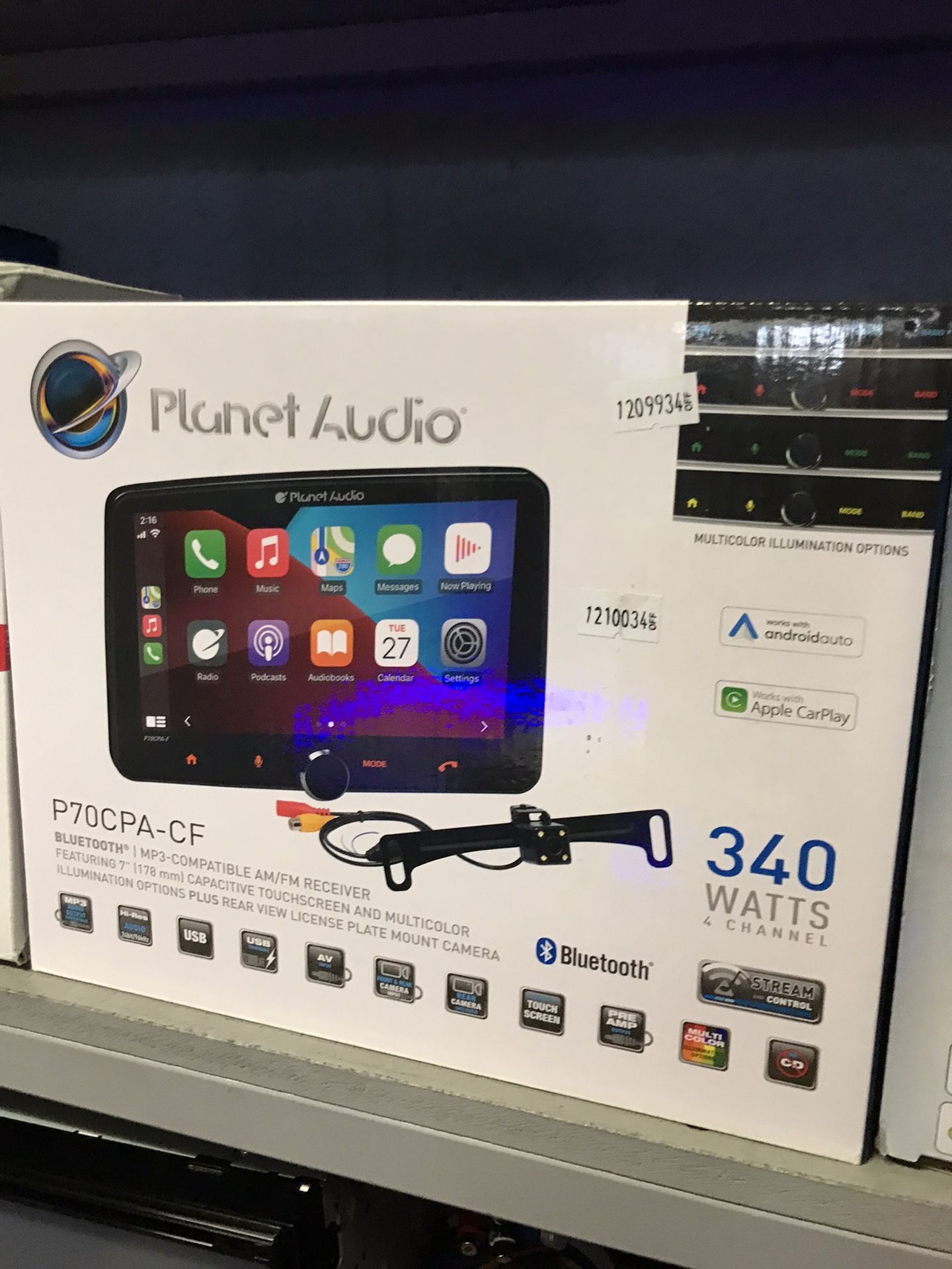 Planet Audio 7 Inch Floating Stereo