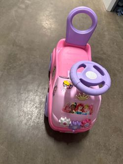 Kids princess toy car