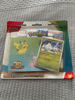 Pokemon 30th Anniversary Tech Sticker Collection