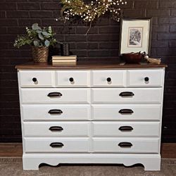Off white Broyhill dresser
