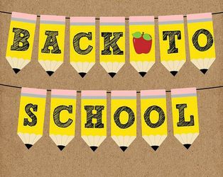 Back to school banner