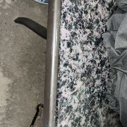 Small Coffee Table Glass Granite Stained 