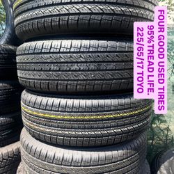225/65/17 Toyo SEMI NEW 
