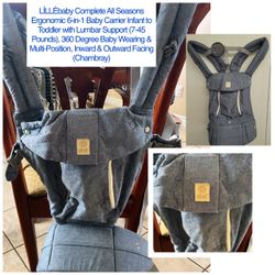 LÍLLÉbaby Complete All Seasons Ergonomic 6-in-1 Baby Carrier