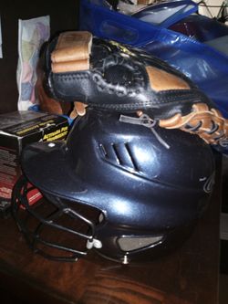 Glove and helmet