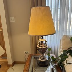 Antique Capodimonte Lamp
